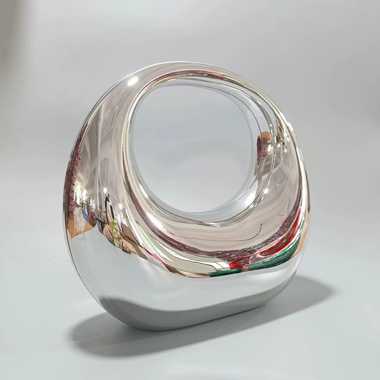 round top-handle acrylic handbag - Errolyn