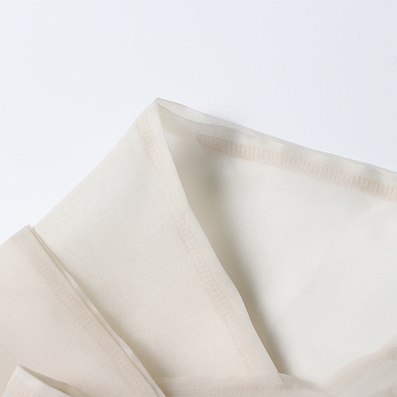 White blouse with floral design - Celtam