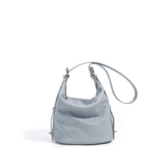 soft leather bucket bag with adjustable strap - MAYDA