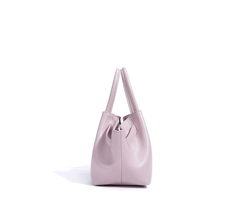 soft-structured mini tote with turn-lock – LILC