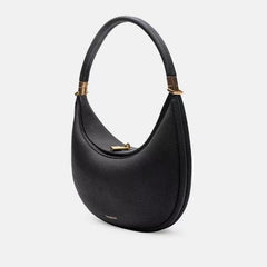 crescent hobo bag with gold hardware – MIRA