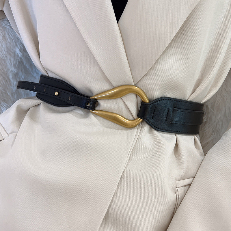 New Horseshoe Design Belt for Women - QALTEN