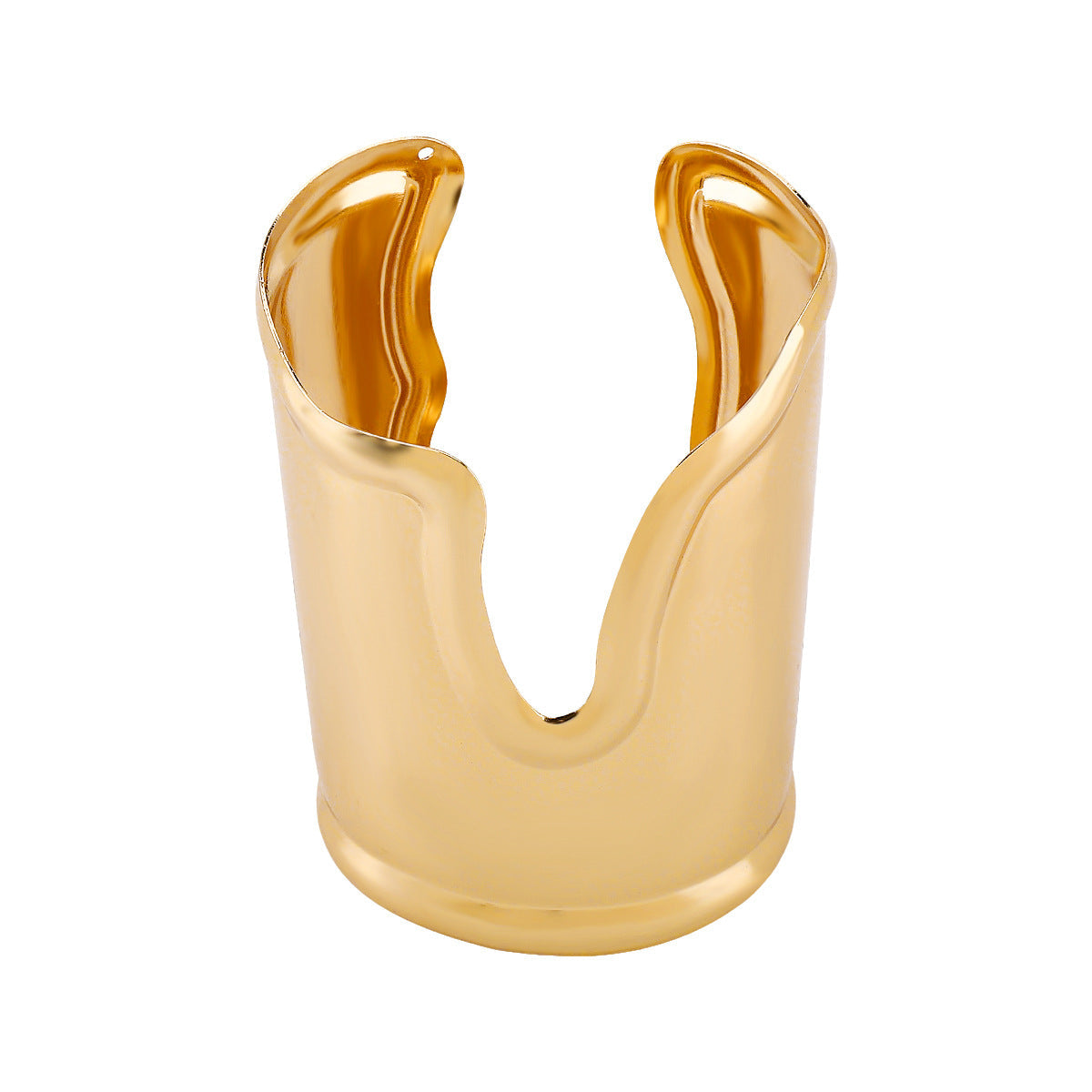 sculptural split cuff bracelet – VORTEX