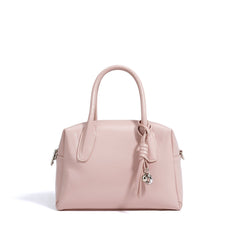 structured mini handbag with knotted charm - DELKA
