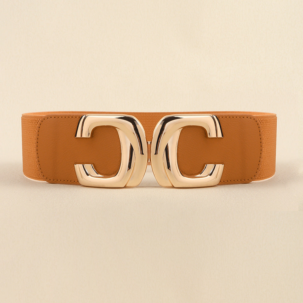 New Women's Coat Belt Elastic Waist Belt - ZEYIA