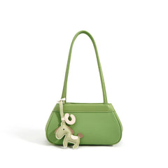 shoulder bag with mini moose charm – LUSH