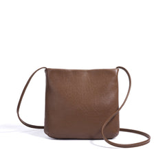 minimalist crossbody bag in matte black – NOIZA
