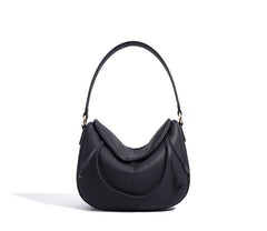 curved hobo bag with relaxed flap – LILAS