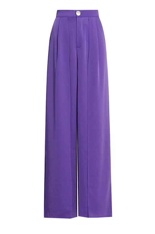 high-waist wide-leg tailored pants - Sapy