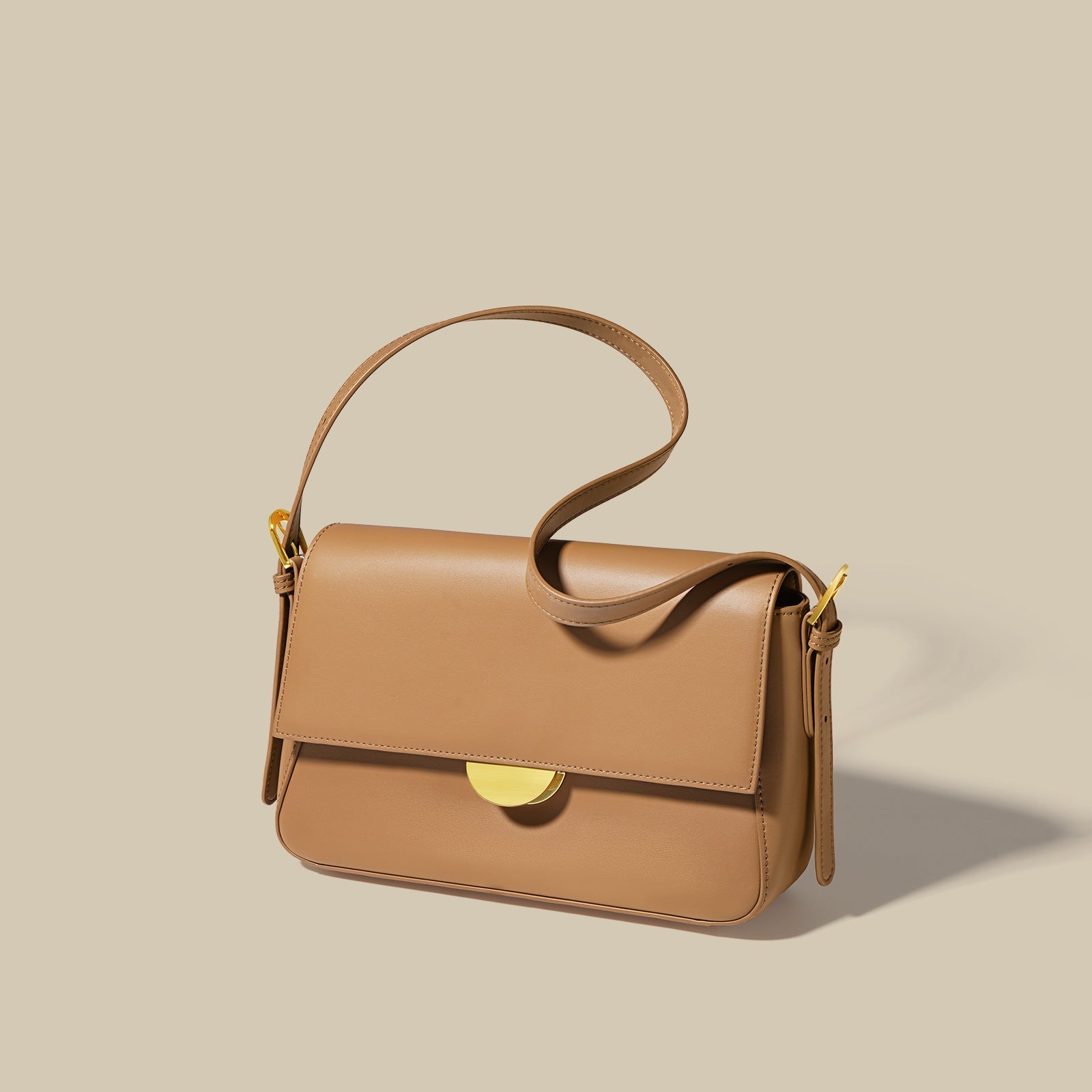 multi-color shoulder bag set with signature details - MARHA