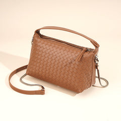 woven hobo bag with sculpted handle – SIENNL