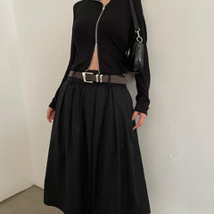 Women's belt with a distinctive design - ERLEN