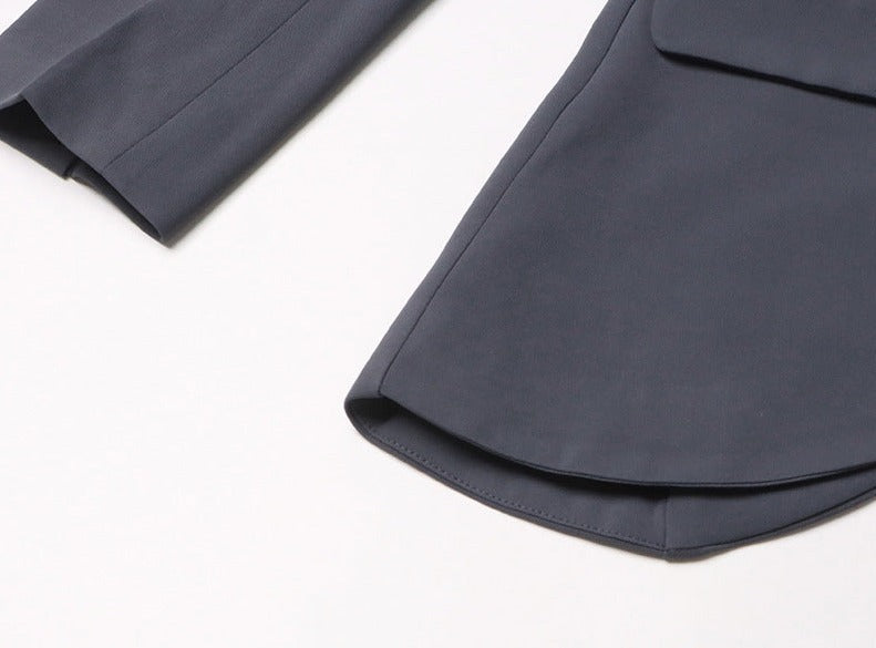 asymmetrical cut-out blazer with buckle detail - Flszkghf