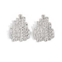 hammered bar cluster earrings – SYRA