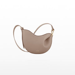 symmetrical saddle crossbody with sculpted wave – ODE