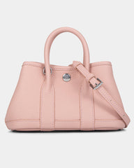 mini tote bag with top handles and crossbody strap - MAZA