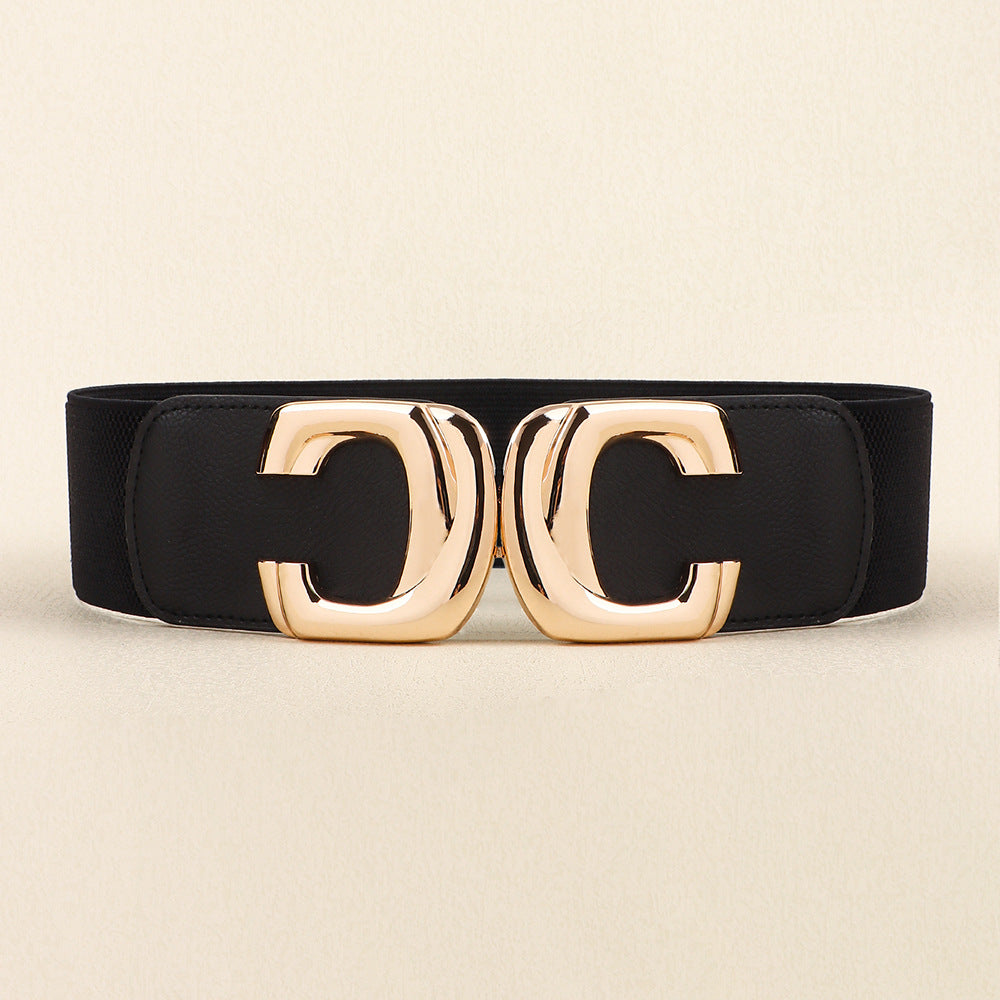 New Women's Coat Belt Elastic Waist Belt - ZEYIA