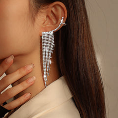 rhinestone fringe ear cuff – NOVAQ