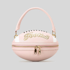 geometric pleated leather handbag with dual-tone petals – FLORIA