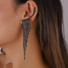 rhinestone fringe ear cuff – NOVAQ