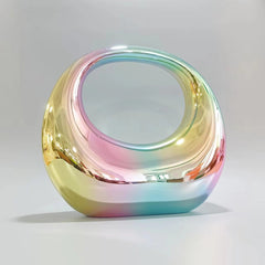 round top-handle acrylic handbag - Errolyn