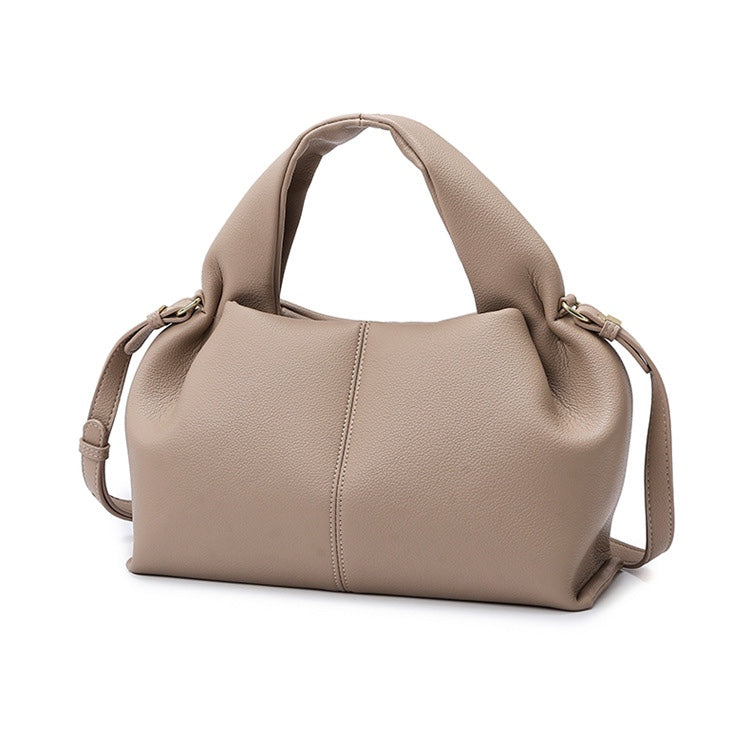 soft-structured hobo bag in black – ZARAÉ