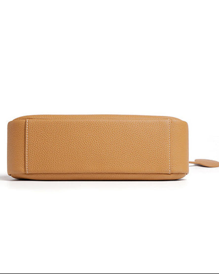 Curved hobo shoulder bag with braided strap - STELZA