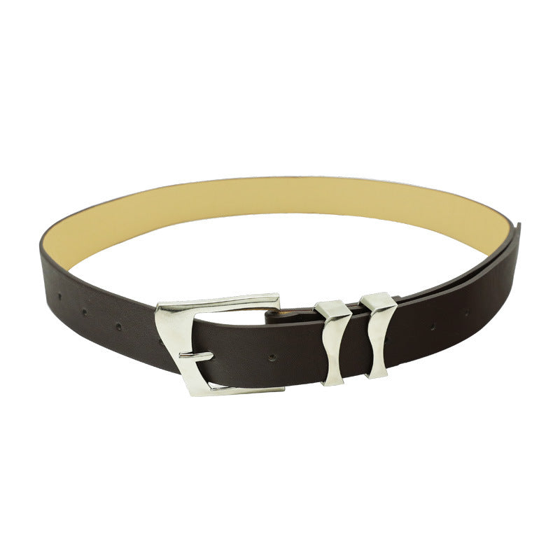 Women's belt with a distinctive design - ERLEN