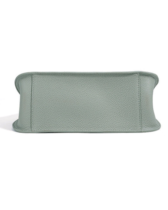 structured shoulder bag with buckle strap detail - NOIRU