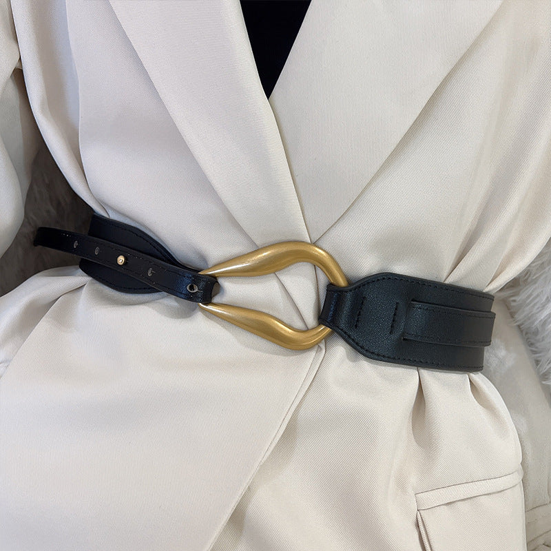 New Horseshoe Design Belt for Women - QALTEN
