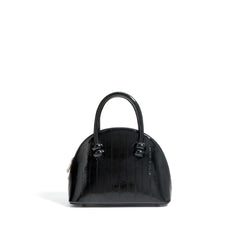 mini dome handbag with top knot handles - NOLVA
