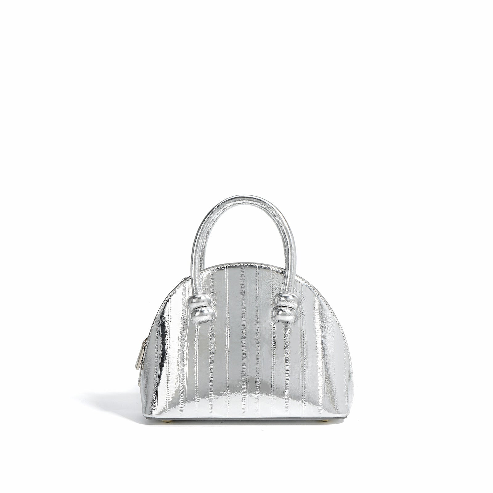 mini dome handbag with top knot handles - NOLVA
