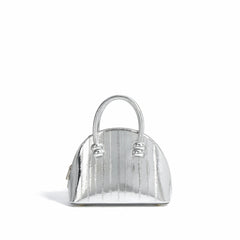 mini dome handbag with top knot handles - NOLVA