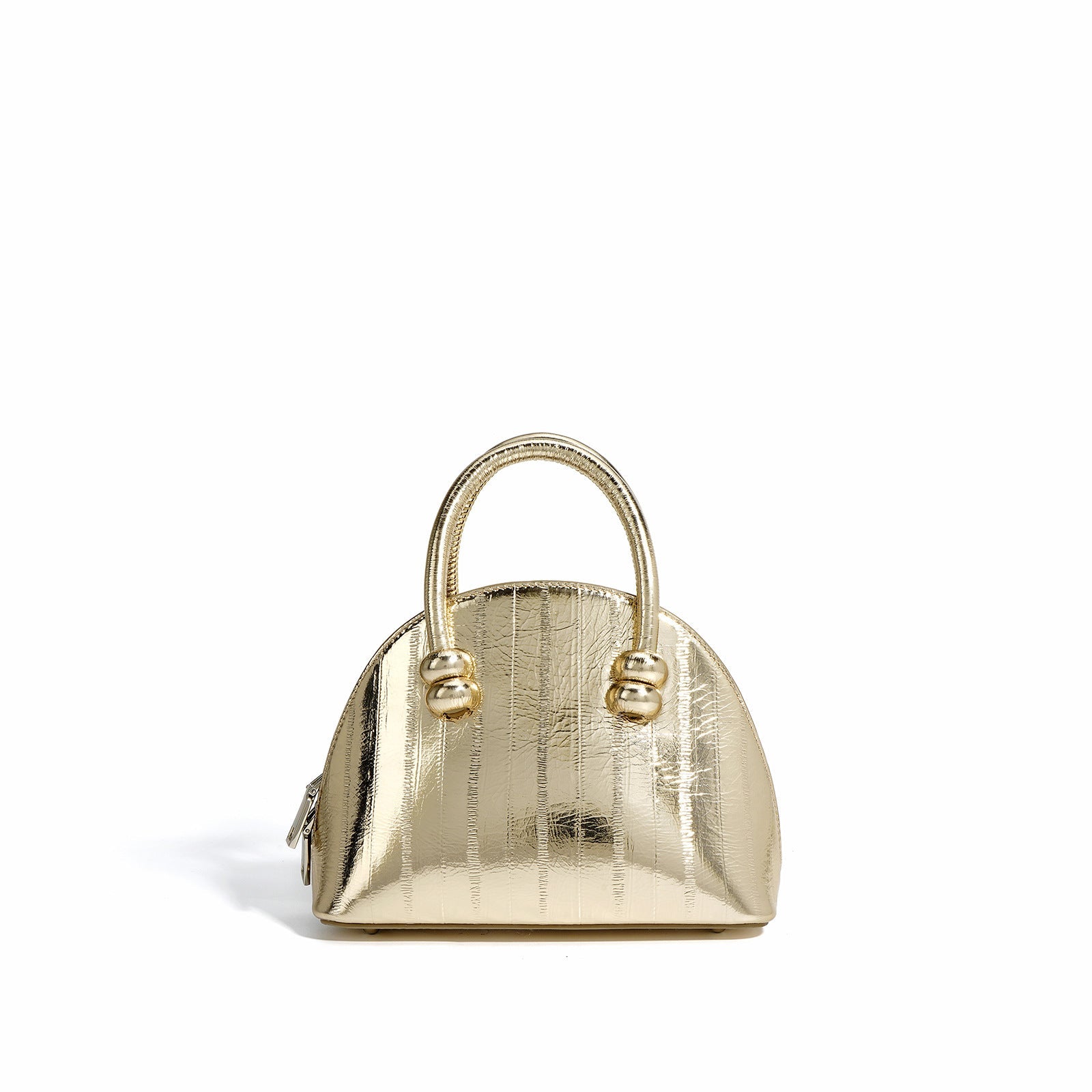 mini dome handbag with top knot handles - NOLVA
