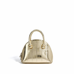 mini dome handbag with top knot handles - NOLVA