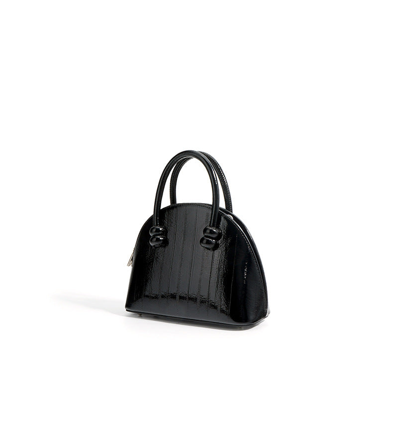 mini dome handbag with top knot handles - NOLVA