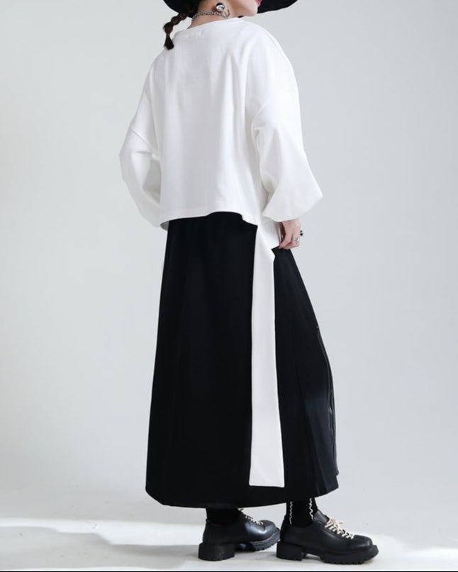 Puff Sleeve V Neck Blouse - Qurwa