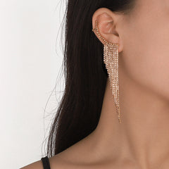 rhinestone fringe ear cuff – NOVAQ