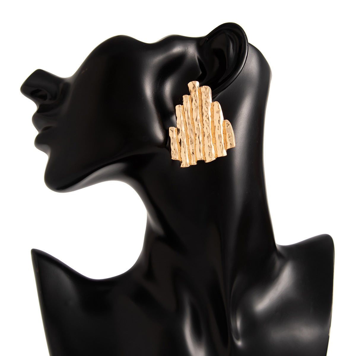 hammered bar cluster earrings – SYRA