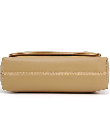 soft pleated shoulder bag with mixed metal chain strap – AMATRA