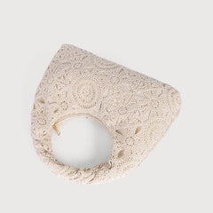 round-handle crochet handbag – LUNEH