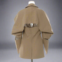 cut-out shoulder tailored blazer - Aadhirun