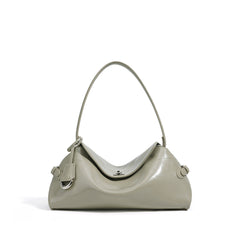 glossy curved-structure shoulder bag – CELINE
