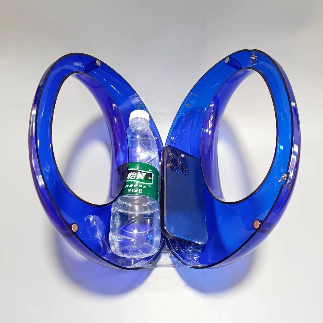 round top-handle acrylic handbag - Errolyn