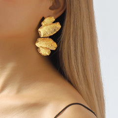 molten gold shard earring – LAVA