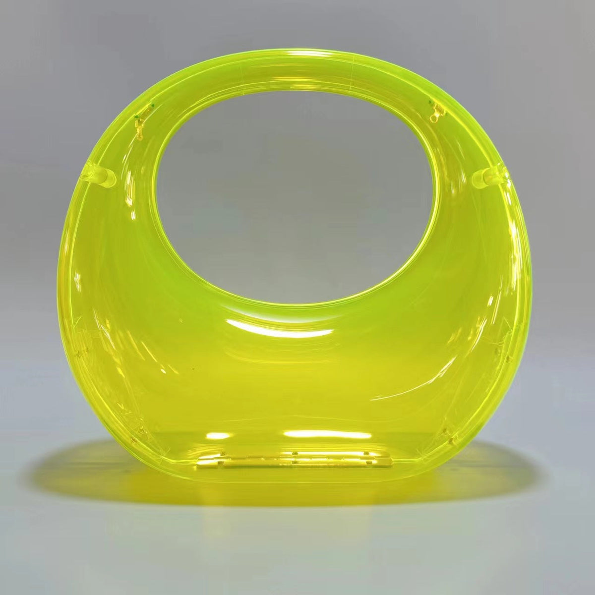 round top-handle acrylic handbag - Errolyn