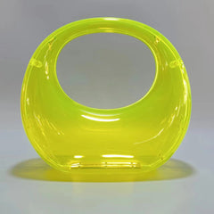 round top-handle acrylic handbag - Errolyn