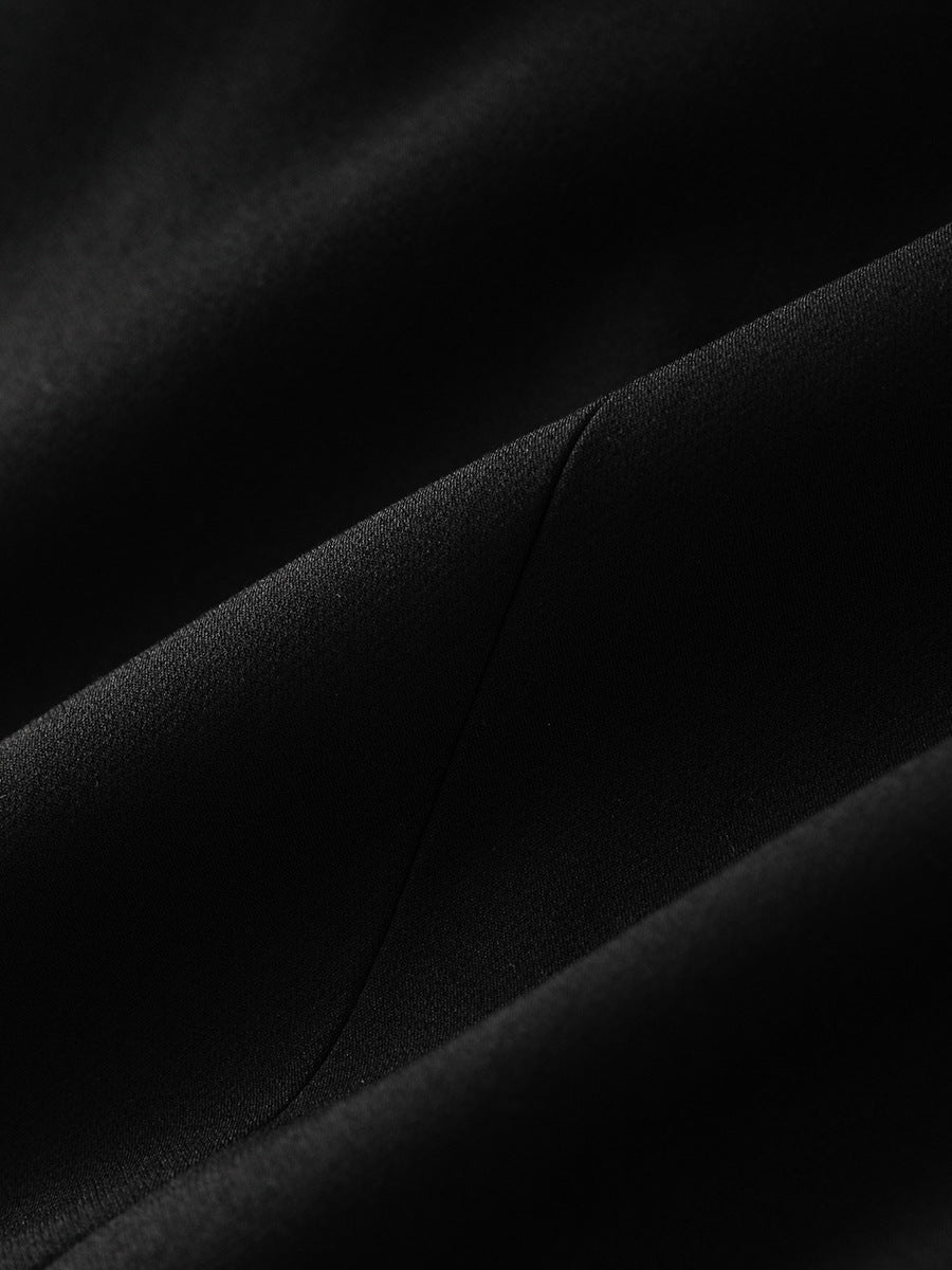 single-breasted tailored blazer with classic lapel - SOFIAK