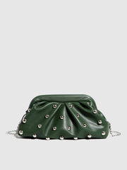 Clutch bag with studded accents - Esduri