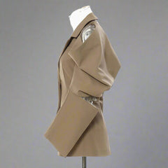 cut-out shoulder tailored blazer - Aadhirun